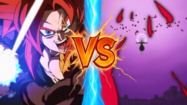 新LRゴジータ4待ちフュージョンVS完全体ポタラ【ドッカンバトル】