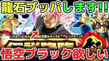 【ドッカンバトル】ぶっ壊れ悟空ブラック欲しいので龍石ブッパします！
