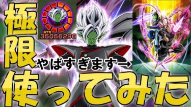 【ドッカンバトル】極限合体ザマスを使ってみた。祭ロゼコンビが欲しくなりました