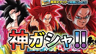 44%を制する!?チケットでLRゴジータ4狙う！！【ドッカンバトル#2171】【DragonballZ Dokkan battlel】