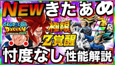 『前代未聞性能』遂に来たぁー！！極限『LR親子ギャリック＆ゴジータ4』忖度なし性能解説！！【ドッカンバトル】【地球育ちのげるし】