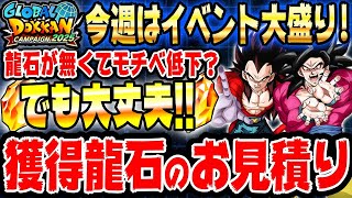 【あれの極限きます】7月28日から1週間で増える龍石のお見積りとイベントスケジュールまとめ｜ドッカンバトル【ソニオTV】
