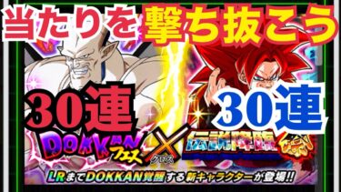 【ドッカンバトル】始まる第二弾、龍石300個でドッカンフェス×伝説降臨祭を引く！